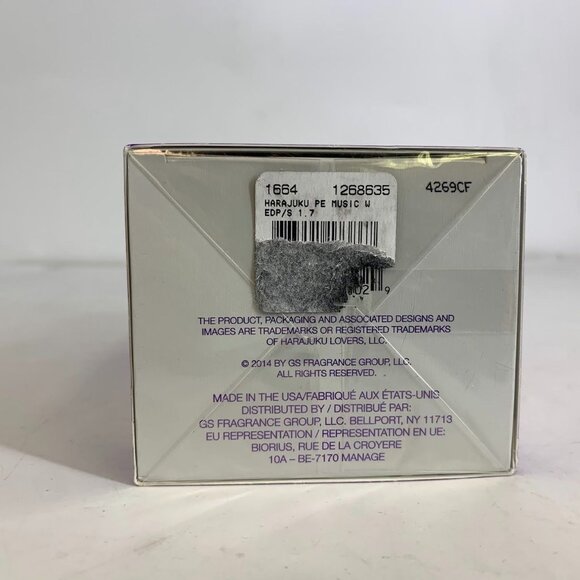 Harajuku Lovers Fragrance by Gwen Stefani Pop Electric Music 50ML 1.7 ML - Picture 5 of 9